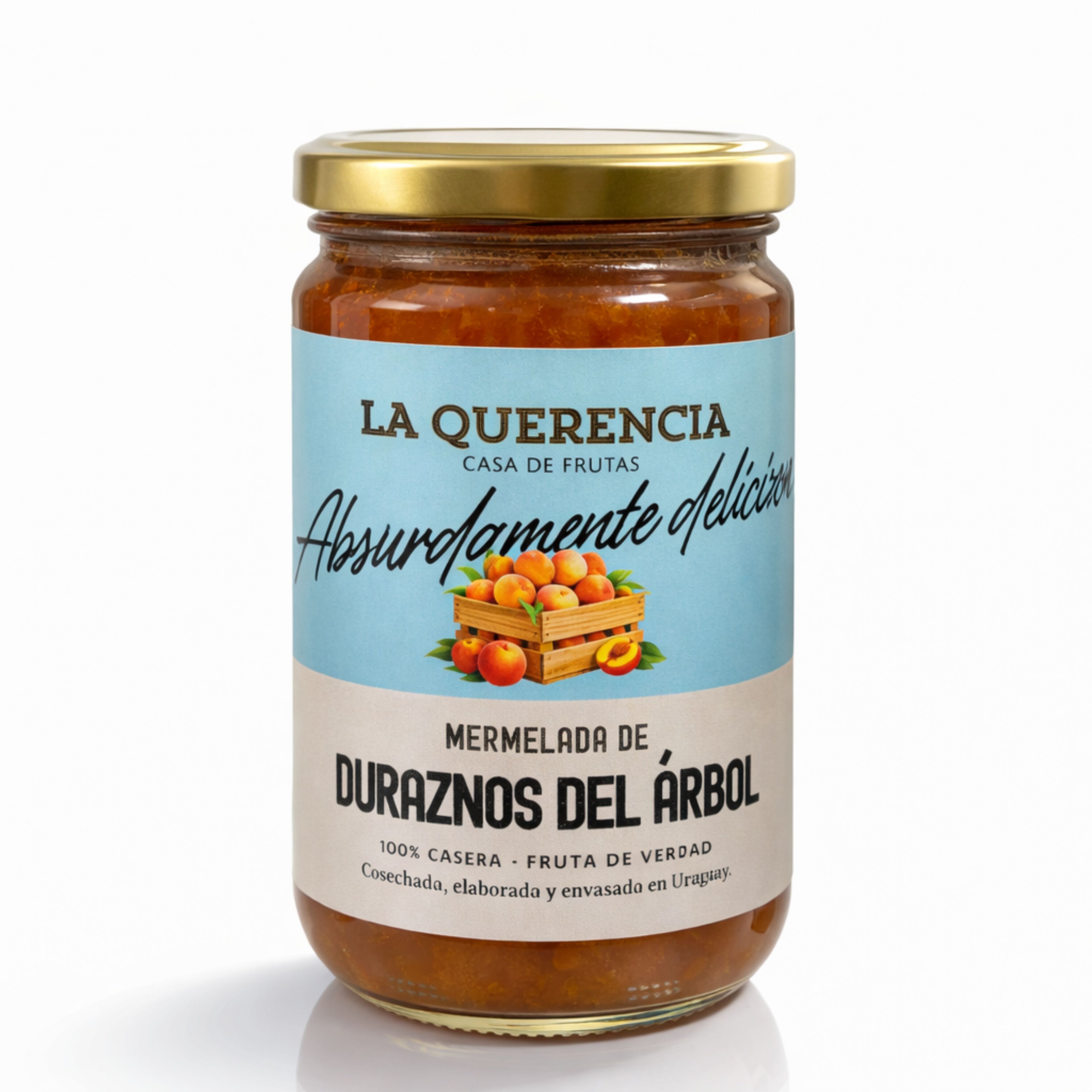 MERMELADA DE DURAZNOS DEL ÁRBOL LA QUERENCIA