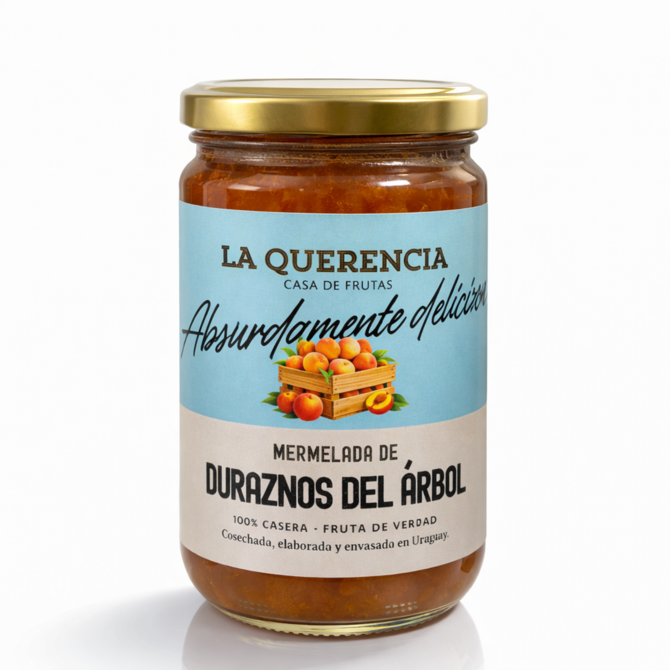 MERMELADA DE DURAZNOS DEL ÁRBOL "LA QUERENCIA"