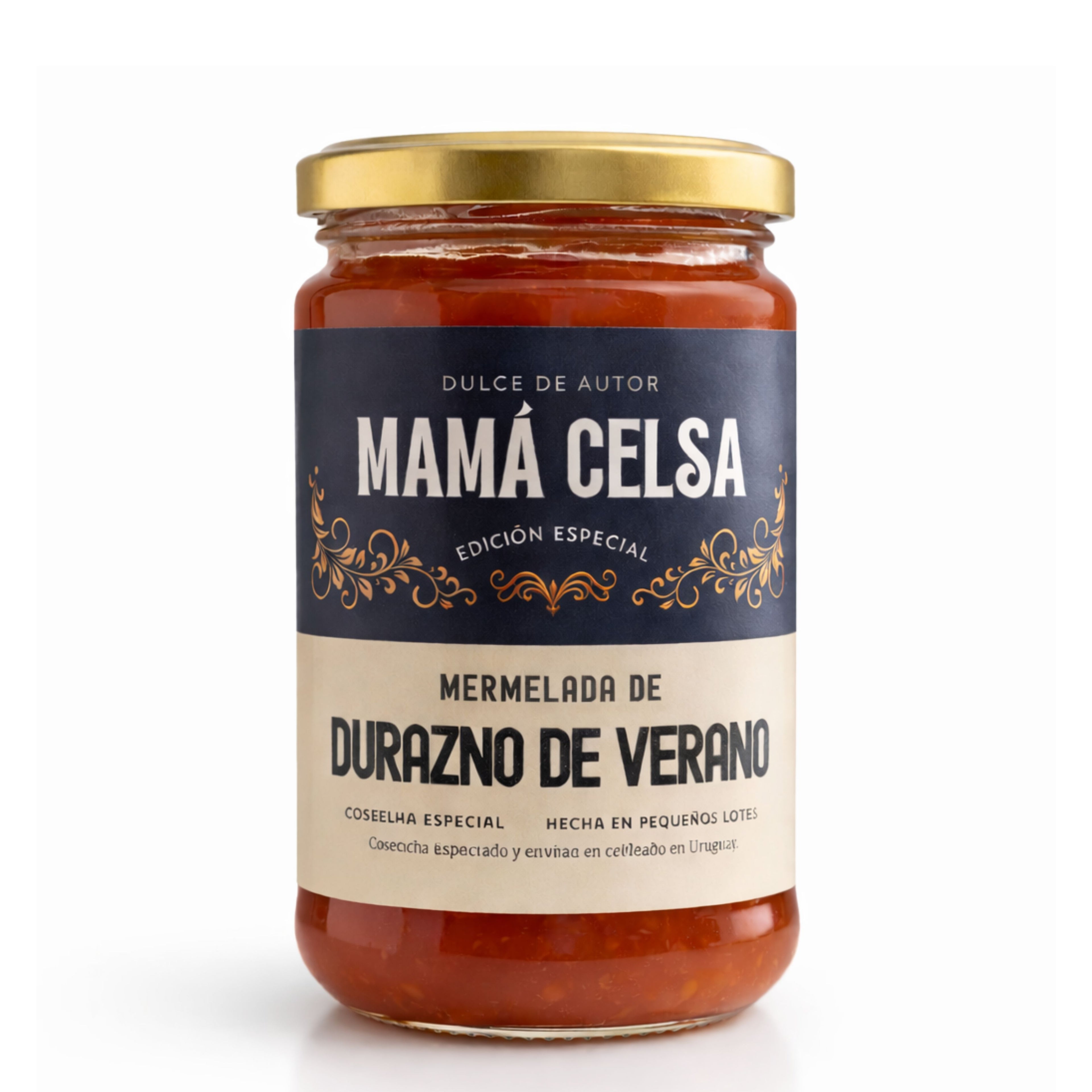 MERMELADA DE DURAZNO DE VERANO MAMÁ CELSA