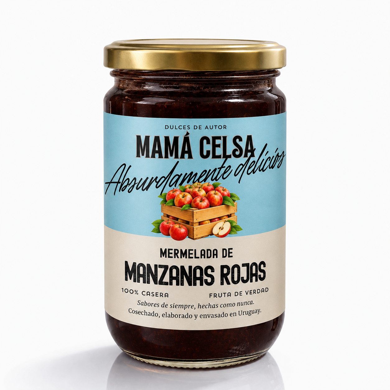 Mermelada de Manzanas Rojas MAMÁ CELSA