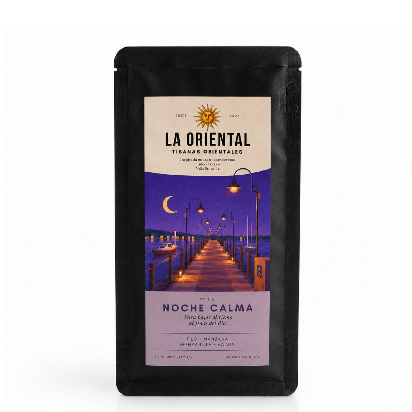 Tisana LA ORIENTAL - N° 03 Noche Calma 30 grs.